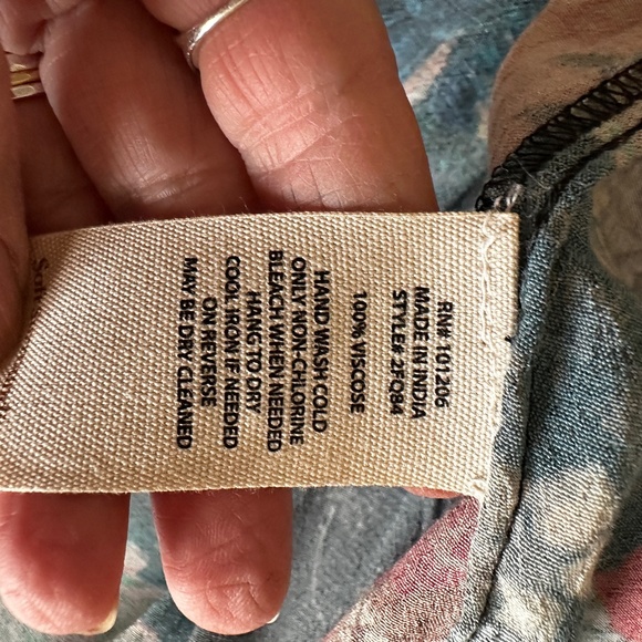 Soft Surroundings Multi-Colored Tiered Maxi Dress Medium - Picture 10 of 12